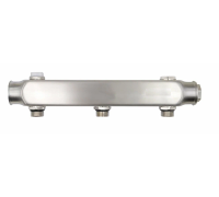 Коллектор из нерж стали с межосевым расстоянием выходов 100 мм. 1"х1/2"-3 выхода ZSc.404.060403S 