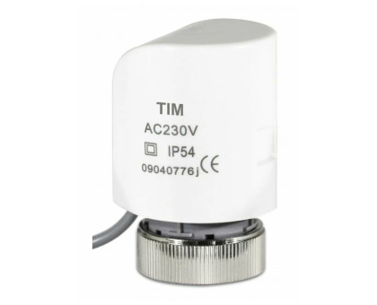 Сервопривод для теплого пола. M30x1.5. нормально закрытый 230v/2м M315NC TIM