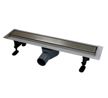 Водоотводящий желоб с двусторон решеткой (полная или под плитку),с комб затвор 60х600мм BAD716002