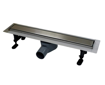 Водоотводящий желоб с двусторон решеткой (полная или под плитку),с комб затвор 60х800мм BAD718002