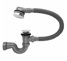 Обвязка для ванны пластмассовый, автоматический с фиксатором BAS0270P(A) TIM