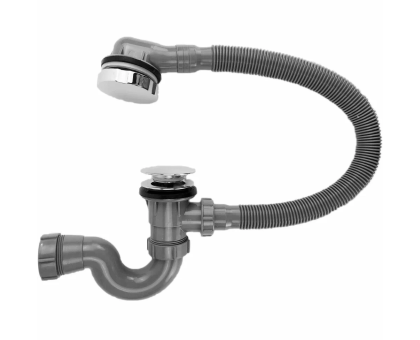 Обвязка для ванны пластмассовый, полуавтоматический с фиксатором BAS0170P TIM