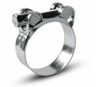 Хомут усиленный, одноболтовый, оцинкованная сталь 162-174мм TW162-174-1 TIM