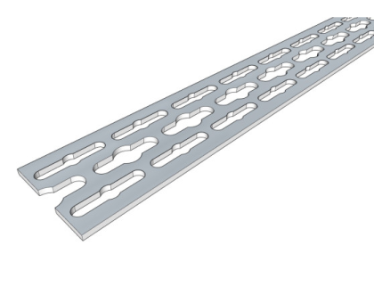 Монтажная шина 50х3х2000 мм ZSr.2501.5002