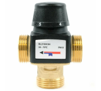 Термостатический смесительный клапан 1" ( 30-70&deg;С) kv/s 3.2 BL3150C04