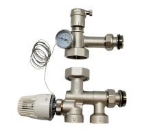 Насосно-смесительный узел для систем отопления,без насоса, латун.TAEN 130 / 180 мм 