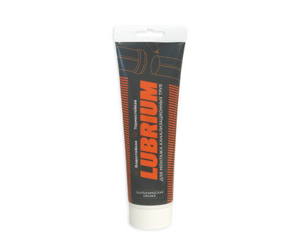 Сантехническая смазка LUBRIUM, тюбик 35 гр, с еврослотом