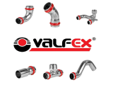 ТРУБА И ФИТИНГИ НЕРЖ ПОД ПРЕСС VALFEX"