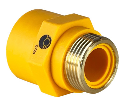 Диэлектрическая муфта для газа 3/4" НР/ВР VALFEX VF.592.DL.034			