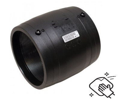 Муфта с ЗН ПЭ100 ГАЗ/ВОДА 160 SDR17 ГПП (в комплекте с салфеткой для обезжиривания)			