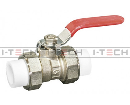 Кран шаровый разъемный I-TECH PPR 50 Кран шаровый разъемный I-TECH PPR 50