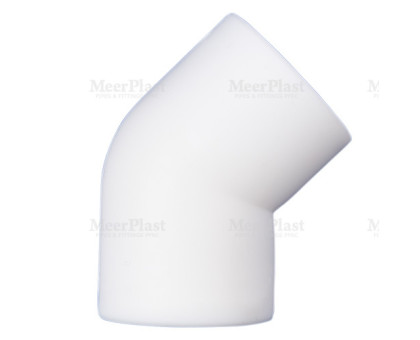 Угольник PPRC 45 гр. 50 MeerPlast