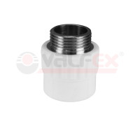 Муфта переходная с наружной резьбой 20 x 1/2" Valfex ( 30 / 150 шт )