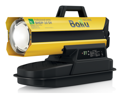Пушка дизельная прямого нагрева Ballu Siber Heat BHDP-20 SH (20 кВт,550 м3/час) Пушка дизельная прямого нагрева Ballu Siber Heat BHDP-20 SH (20 кВт,550 м3/час)