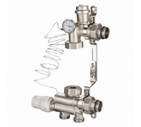 Насосно-смесительный узел для систем отопления,без насоса, латун.TAEN 130 / 180 мм 