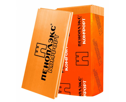 Плита "ПЕНОПЛЭКС КОМФОРТ" 1185*585*20мм (экстр-ый пенополистерол) 0.69 м² (упаковка 20 шт) Плита "ПЕНОПЛЭКС КОМФОРТ" 1185*585*20мм (экстр-ый пенополистерол) 0.69 м² (упаковка 20 шт)