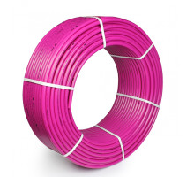 Труба EVOH PERT  5-хслойная D 16*2.0 фиолетовая (200 м) РТП