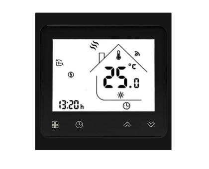 Терморегулятор RS-001 чёрный Wi-Fi (3.5 кВт)
