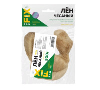 Лён сантехнический чесаный, коса (аналог RR) 200 гр., SANFIX									