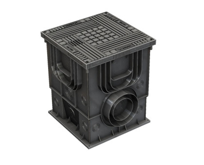 Колодец коммуникационный Master 350х350х420 (с крышкой) АКВАСТОК								