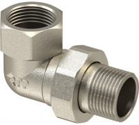 Американка латунная угловая 11/2" РТП