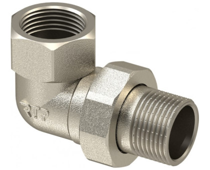 Американка латунная угловая 11/4" РТП