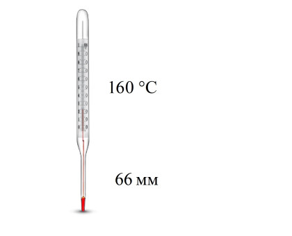 Термометр ТТЖ 160С прямой ц.д.2,0 240/66 Термоприбор