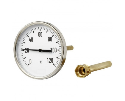 Термометр биметаллический ТБП100/100/T-(0-120)С
