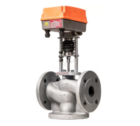 Клапан рег 3-ход чуг TRV-3 Ду50 Ру16 фл Kv40 эл/п TSL Теплосила TRV-3-50-40-101