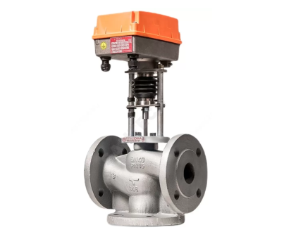 Клапан рег 3-ход чуг TRV-3 Ду50 Ру16 фл Kv40 эл/п TSL Теплосила TRV-3-50-40-101