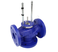 Клапан рег 3-ход чуг TRV-3 Ду32 Ру16 фл Kv16 п/эл Теплосила TRV-3-32-16