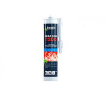 Герметик специальный BOSTIK HEAT SEAL печной,черный 1200 град, 300 мл