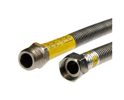 Подводка сильфонная для газа 3/4" в/н 250 см (AQUALINK) Подводка сильфонная для газа 3/4" в/н 250 см (AQUALINK)