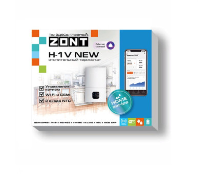 Термостат ZONT H-1V NEW (GSM, Wi-Fi, DIN)								