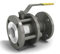 Кран шаровый 11с67п КШРФ из стали 20 Ду 25 Ру2,5МПа полнопроходной(L=127 mm)