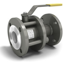 Кран шаровый 11с67п КШРФ из стали 20 Ду 25 Ру1,6МПа полнопроходной(L=127 mm)
