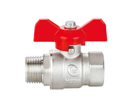 Кран шаровый Вр-Нр 1/2" бабочка (LL1041 1/2") Кран шаровый Вр-Нр 1/2" бабочка (LL1041 1/2")