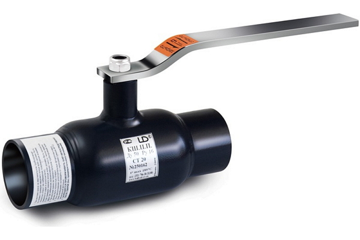 Купить Кран шаровый стальной LD Ду 50 Ру 4,0 МПа сварной
