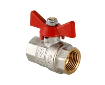 Кран шар. бабочка вн.-вн. 3/4 VALTEC VT.217.N.05 Кран шар. бабочка вн.-вн. 3/4 VALTEC VT.217.N.05
