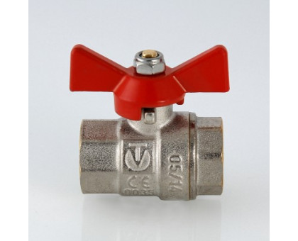 Кран шар. бабочка вн.-вн. 3/4 VALTEC VT.217.N.05 Кран шар. бабочка вн.-вн. 3/4 VALTEC VT.217.N.05