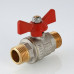 Кран шар. бабочка нар.-нар. 1/2 VALTEC VT.219.N.04