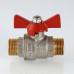 Кран шар. бабочка нар.-нар. 1/2 VALTEC VT.219.N.04