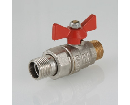 Кран шар. бабочка-американка нар.-нар. 1/2 VALTEC VT.226.N.04 Кран шар. бабочка-американка нар.-нар. 1/2 VALTEC VT.226.N.04