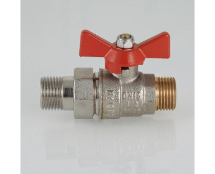Кран шар. бабочка-американка нар.-нар. 1/2 VALTEC VT.226.N.04 Кран шар. бабочка-американка нар.-нар. 1/2 VALTEC VT.226.N.04