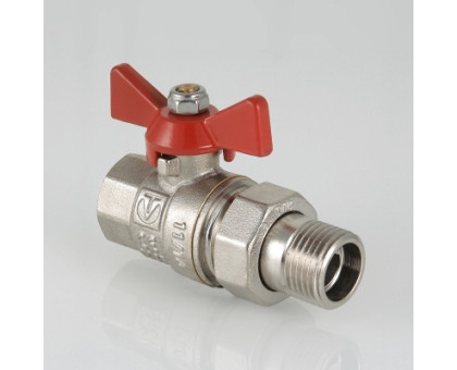 Кран шар. бабочка-американка вн.-нар. 3/4 VALTEC VT.227.N.05 Кран шар. бабочка-американка вн.-нар. 3/4 VALTEC VT.227.N.05