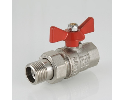 Кран шар. бабочка-американка вн.-нар. 3/4 VALTEC VT.227.N.05 Кран шар. бабочка-американка вн.-нар. 3/4 VALTEC VT.227.N.05