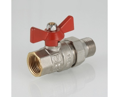 Кран шар. бабочка-американка вн.-нар. 3/4 VALTEC VT.227.N.05 Кран шар. бабочка-американка вн.-нар. 3/4 VALTEC VT.227.N.05