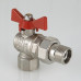 Кран шар. углов. с п/сгон. вн.-нар. 3/4 VALTEC VT.228.N.05