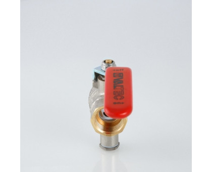 Кран шаровой для подключения датчика температуры, 1" VALTEC  VT.247.N.06