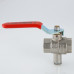 Кран шаровой для подключения датчика температуры, 3/4" VALTEC VT.247.N.05